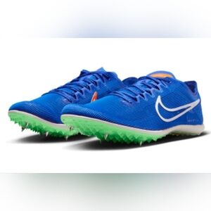 Nike Zoom Mamba V6 Track Shoes Spikes Blue Men's DR2733- 400 US 15. Includes Bag